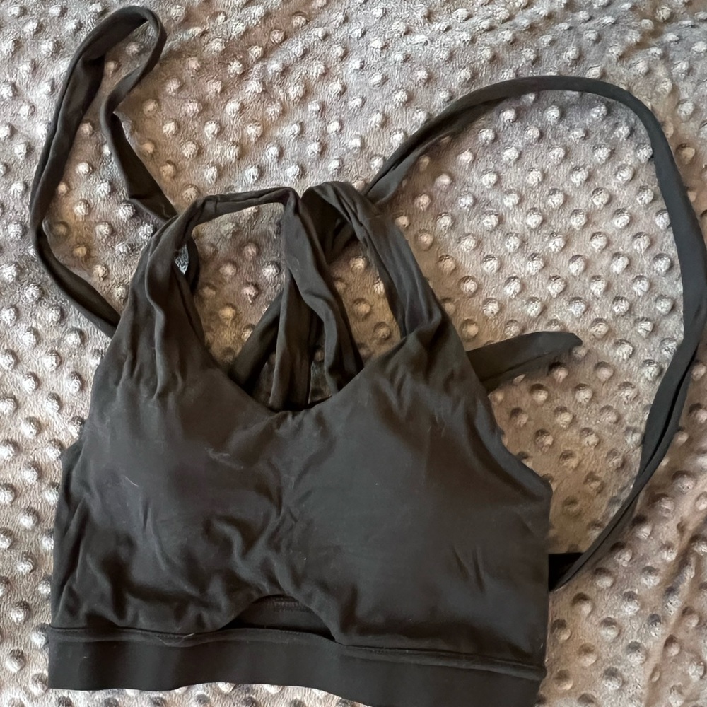 Black Gymshark Bra